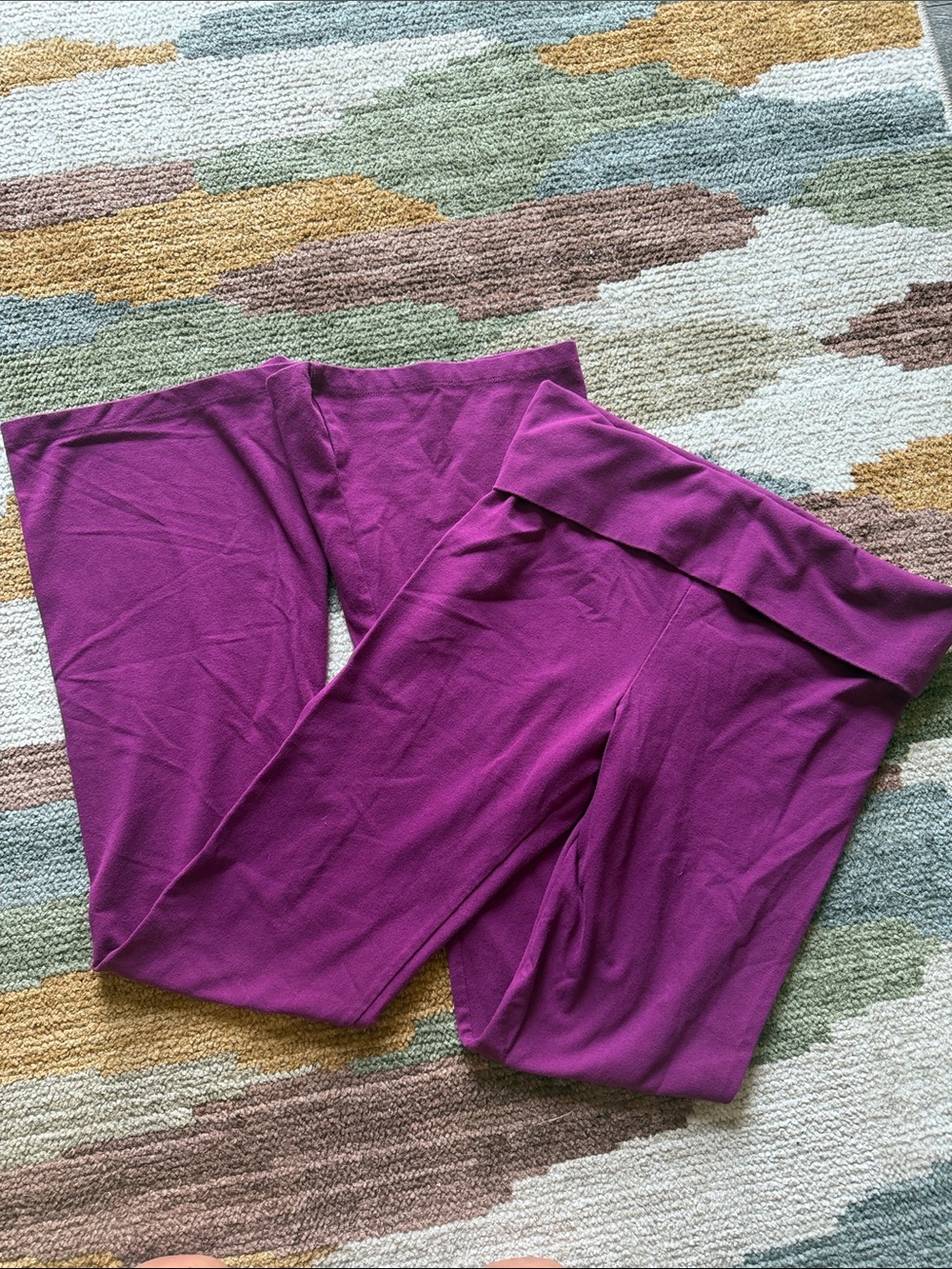 PINK Victoria's Secret Deep Magenta Lounge Pants